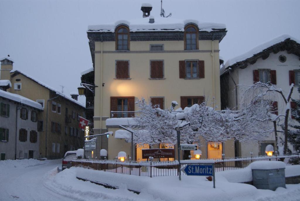 Albergo Piz Cam Vicosoprano Экстерьер фото
