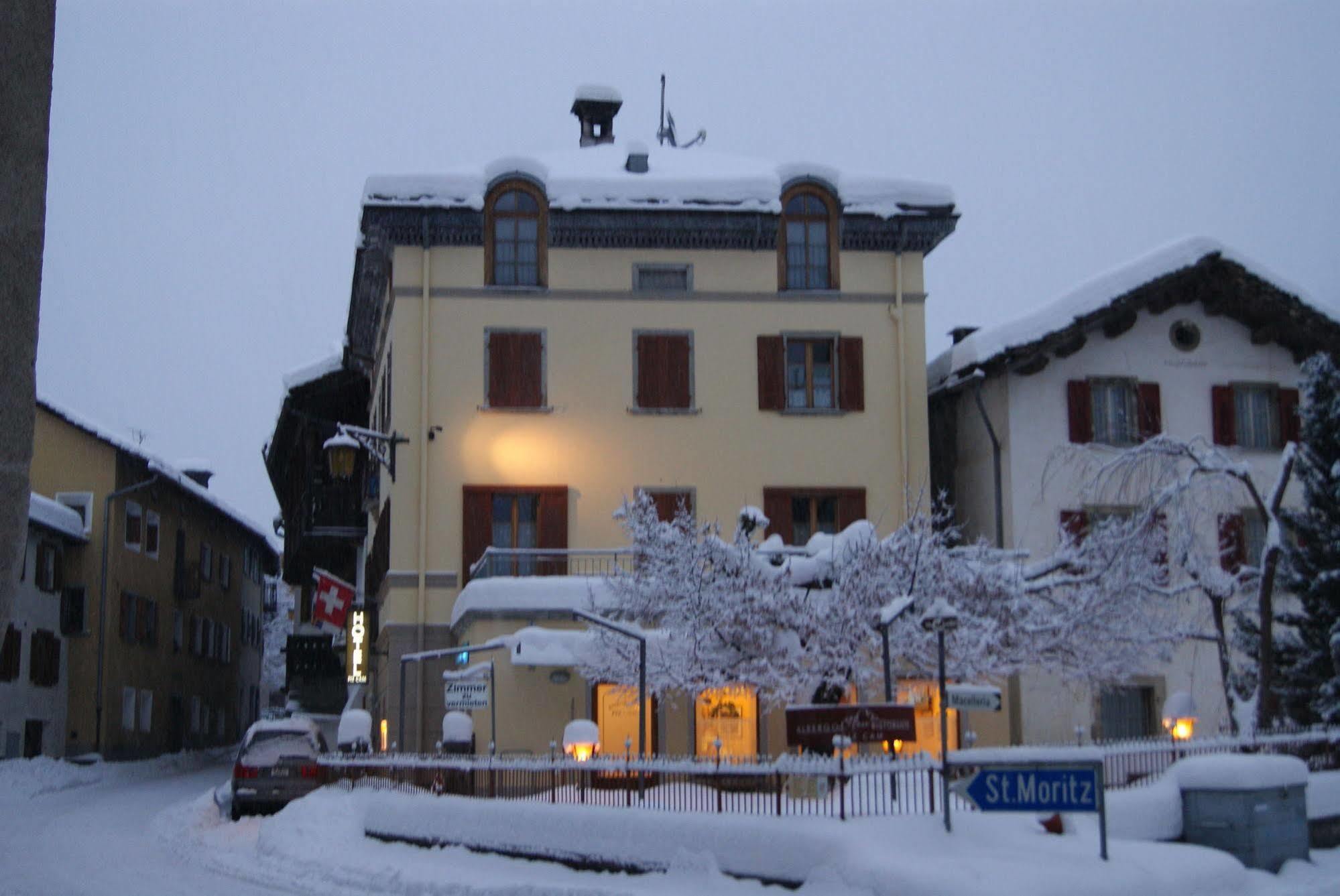 Albergo Piz Cam Vicosoprano Экстерьер фото